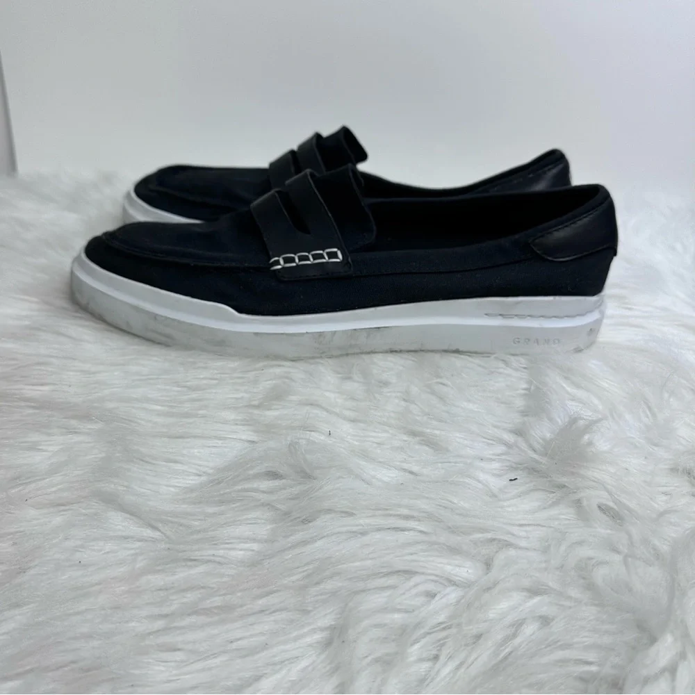 Cole Haan Grand Pro Rally X Penny Loafer Black Men’s C34765 - Picture 4 of 10